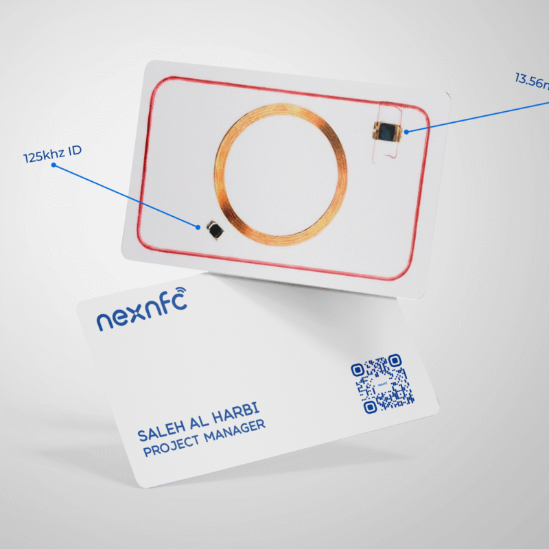 Dual Chip Card (NFC + RFID) – 2-in-1 Smart Card