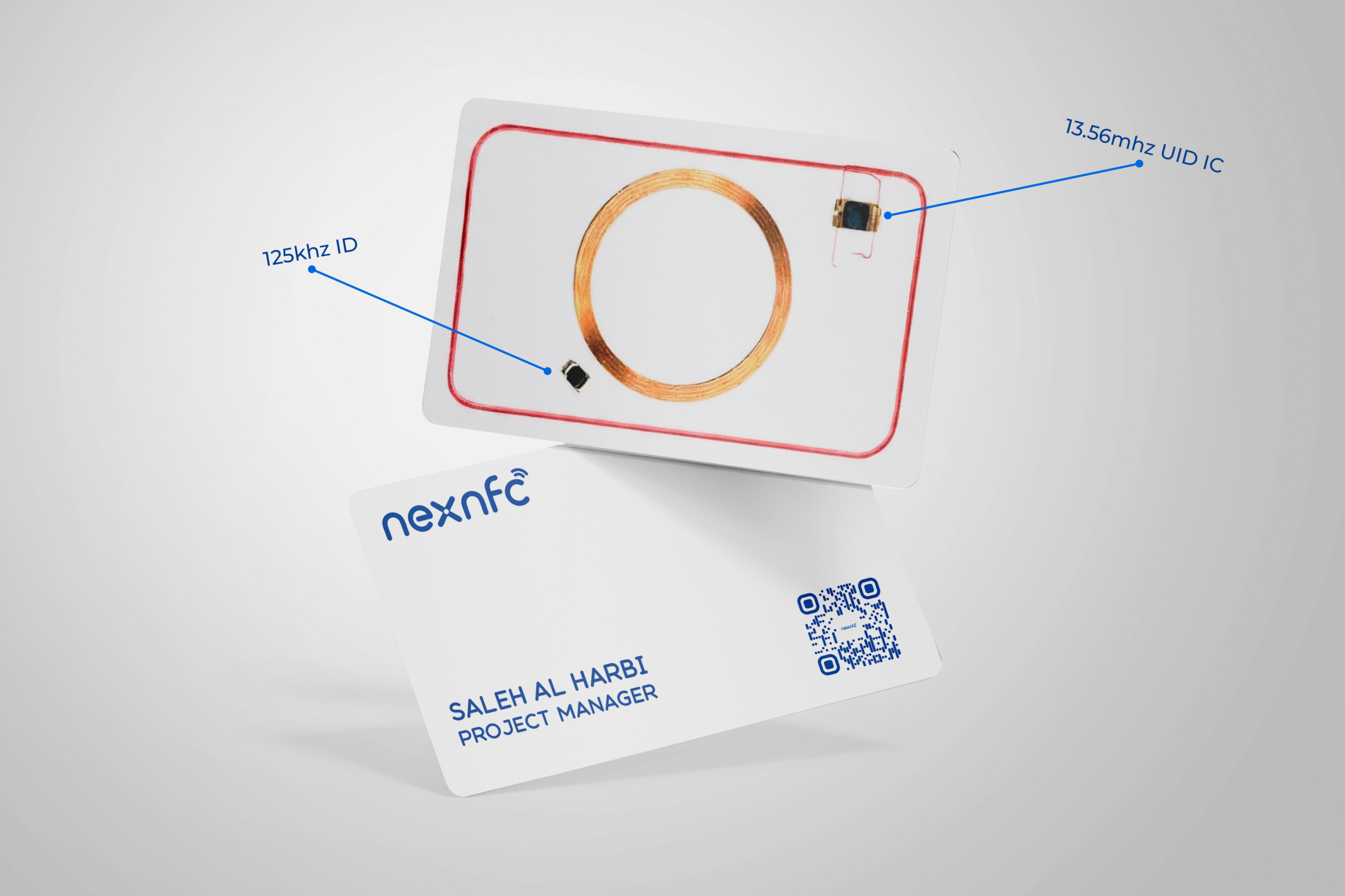 Dual Chip Card (NFC + RFID) – 2-in-1 Smart Card