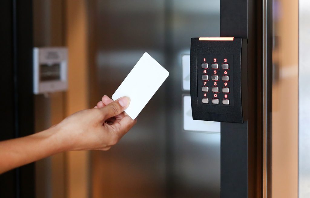 Dual chip NFC Business Card + Door Access Card